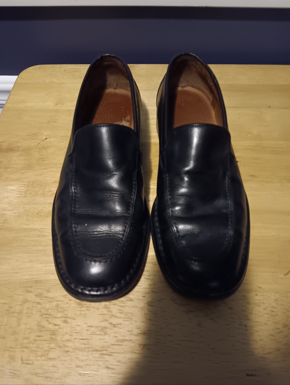 Allen Edmonds Vintage Canelli Loafers Size 9